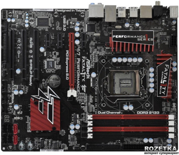 Asrock Fatal1ty P67 Performance Материнская плата ASRock Fatal1ty
