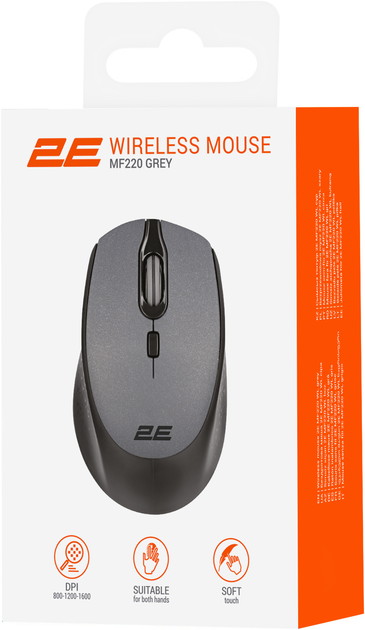Миша 2Е MF220 Wireless Gray (2E-MF220WB) - зображення 5