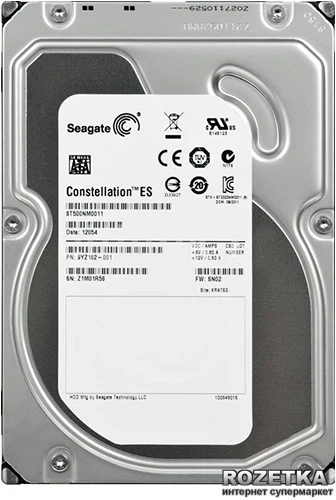 Жесткий диск Seagate Constellation ES 500GB 7200rpm 64MB