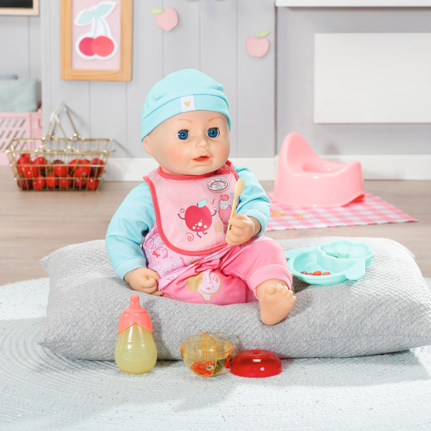 Interaktywna lalka Baby Annabell - Lunch Baby Annabelle 43 cm (4001167702987) - obraz 6