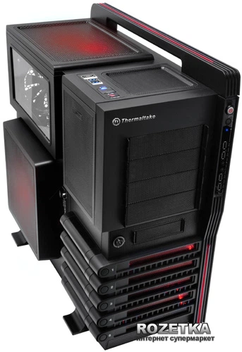 Корпус Thermaltake Level 10 GT Black (VN10001W2N) – фото, отзывы
