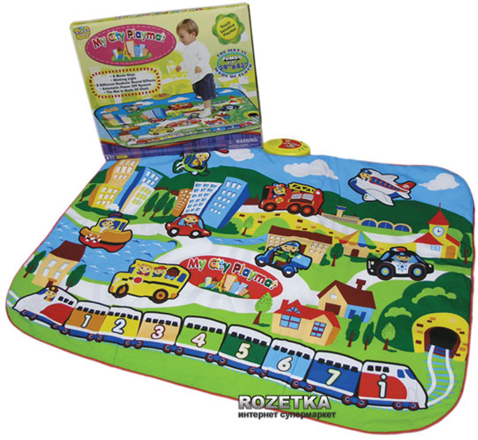 Музыкальный игровой коврик Touch&Play Городок (SLW9812) – фото, отзывы ...