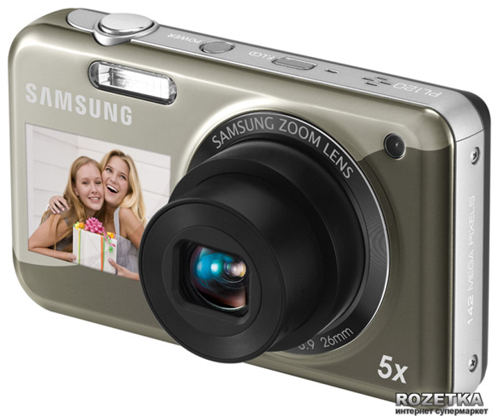 Фотоаппарат Samsung PL120 Silver купить на ROZETKA | Отличная цена на ...