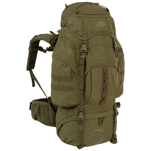 Рюкзак тактический Highlander Forces Loader Rucksack 66L Olive NRT066-OG - изображение 1