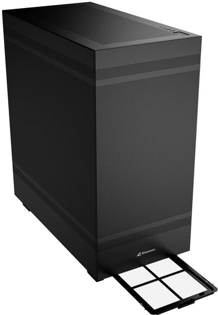 Корпус Sharkoon Rebel C50 Black (4044951038220) - зображення 4