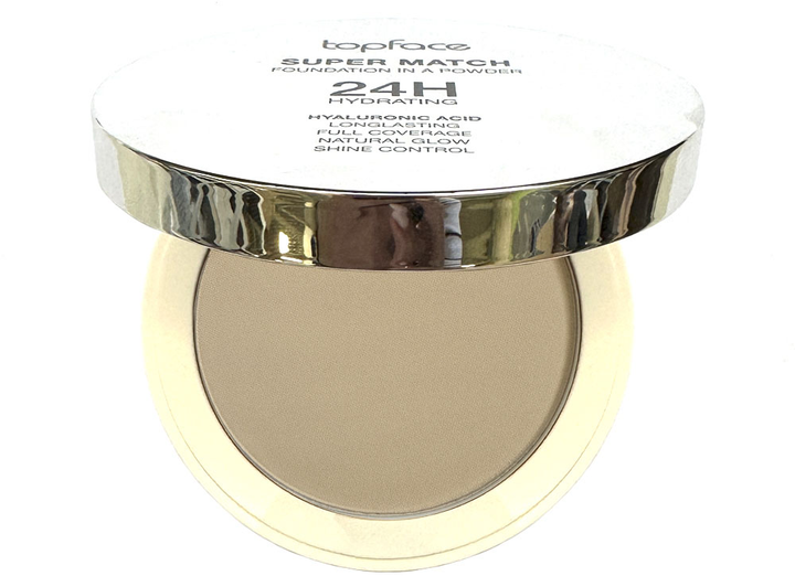 Акція на Пудра компактна TopFace Super Match Foundation 04 Pale Beige 10 г від Rozetka