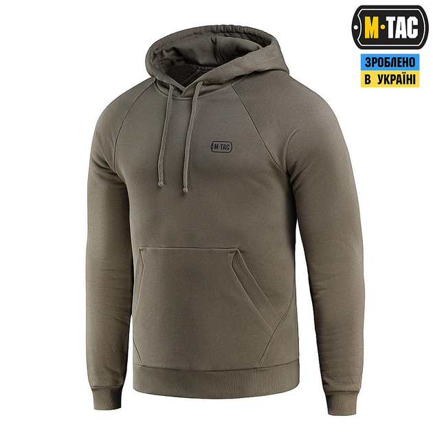 Кофта M-Tac Hoodie Cotton Raglan Dark Olive Розмір 3XL/R - зображення 1