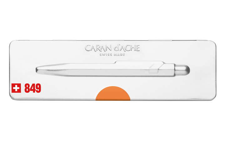 Ручка Caran d'Ache 849 Pop Line Fluo оранжевая + box 849.530 (7630002316781) - Фото 9 Ручка Caran d'Ache 849 Pop Line Fluo оранжевая + box 849.530 (7630002316781) - изображение 9