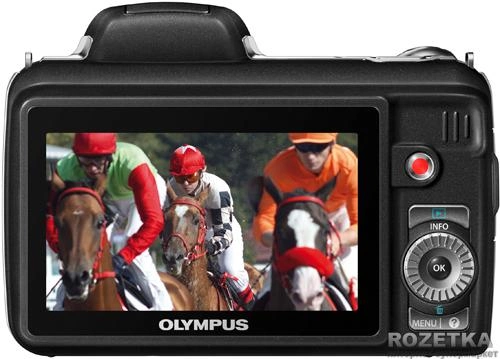 Фотоаппарат Olympus SP-810UZ Black + 16Gb - изображение 2