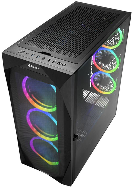 Корпус Sharkoon REV300 Black (4044951032129) - зображення 2