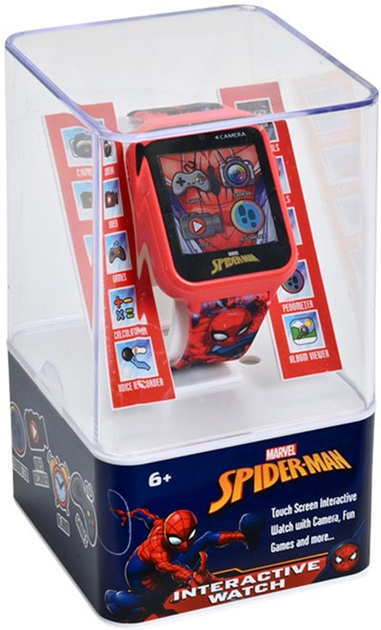 Смарт-годинник Kids Euroswan​ Marvel Spider-man 35.5 мм Red (8435507869003) - зображення 2