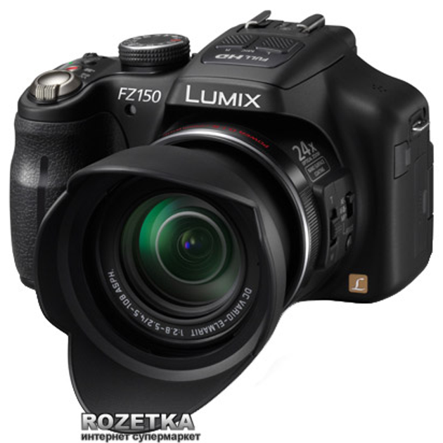Фотоаппарат Panasonic Lumix DMC-FZ150 Black купить на ROZETKA ...