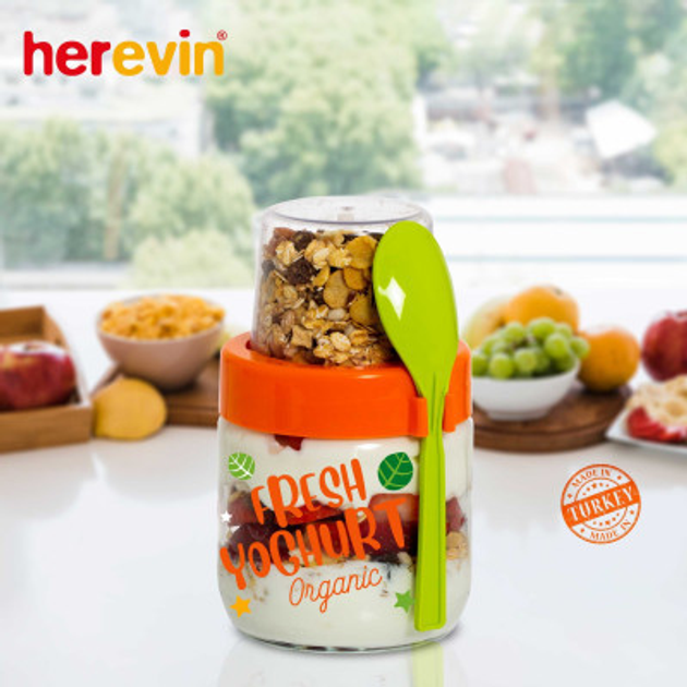 Банка Herevin Fruit-Yoghurt Spoon 0.425 л (131615-000) - изображение 3