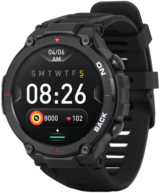 Smartwatch Garett GRS Czarny (GRS_CZAR) - obraz 1