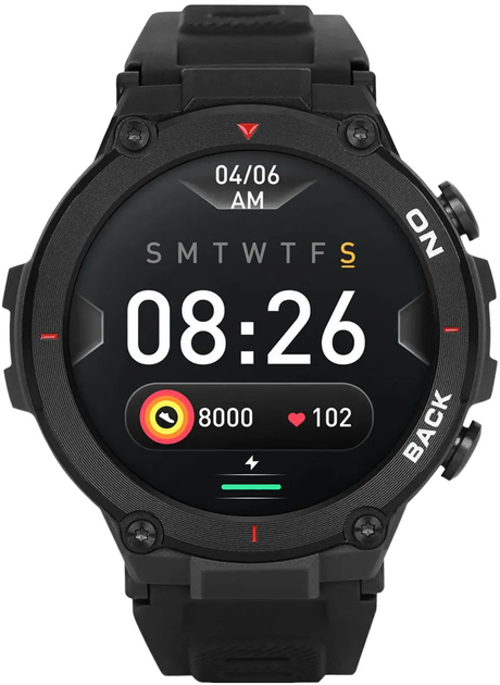 Smartwatch Garett GRS Czarny (GRS_CZAR) - obraz 2