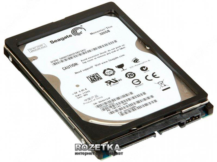 Жесткий диск Seagate Momentus Thin 320GB 7200rpm 16MB ST320LT023 2.5 ...