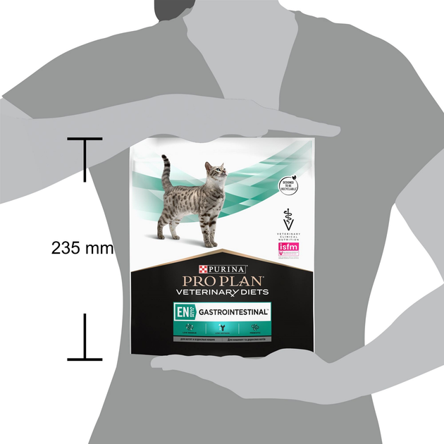 Sucha karma dla kotów Purina Pro Plan Veterinary Diets EN ST/OX Gastrointestinal 400 g (7613035154537) - obraz 2