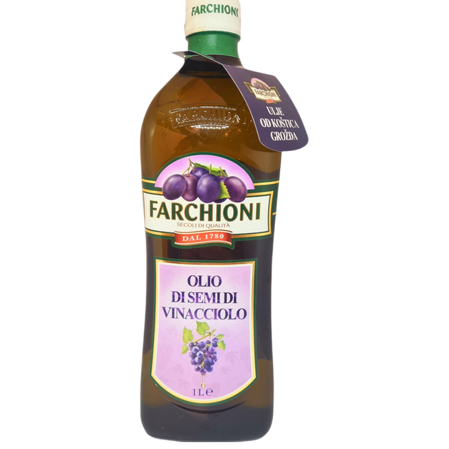 Масло из виноградных косточек Farchioni 1 л - Фото 1 Масло из виноградных косточек Farchioni 1 л - изображение 1