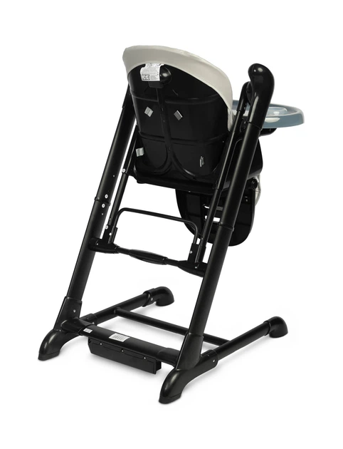 Стільчик для годування + гойдалка Caretero Indigo Black Grey TERO-7650 (5908310397153) - зображення 5