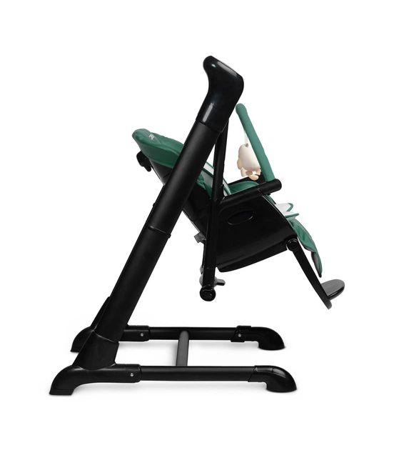 Стільчик для годування + гойдалка Caretero Indigo Black Green TERO-7651 (5908310397160) - зображення 10
