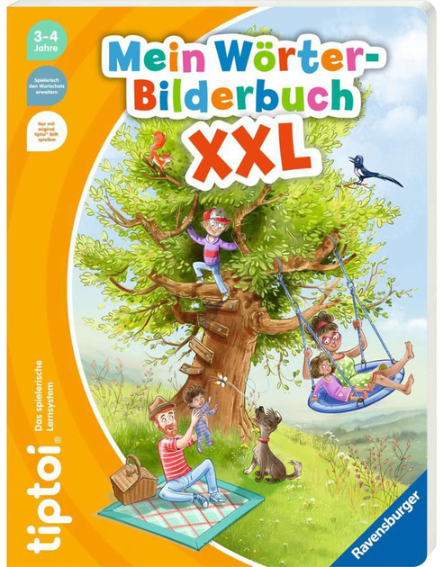 Książka dla dzieci Ravensburger Tiptoi Moja książka obrazkowa ze słowami Xxl (9783473492572) - obraz 1