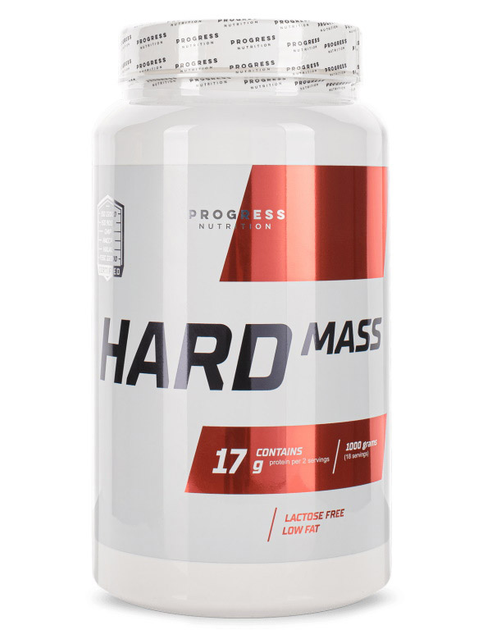 Гейнер Progress Nutrition Hard Mass, 1 кг Шоколад – фото, отзывы ...