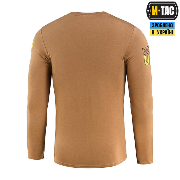 Тактична M-Tac футболка UA Side довгий рукав Coyote Brown койот XL - зображення 2