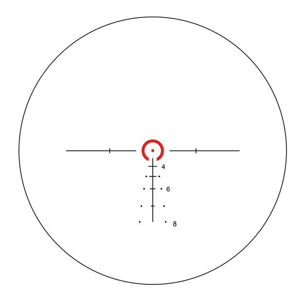 Оптичний приціл Vector Optics Taurus 1-6X24 (30 мм) illum. SFP SCOC-42 - изображение 4
