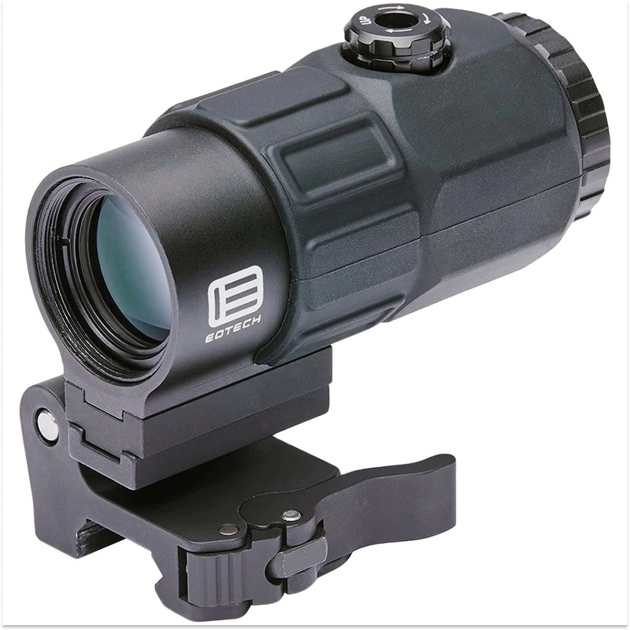 Збільшувач EOTech 5x Blk Magnifier відкидний для коліматорних прицілів G45.STS - зображення 1