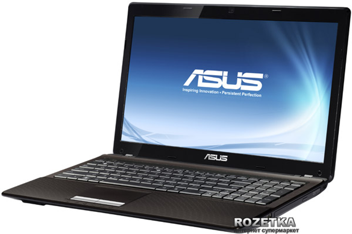 Ноутбук ASUS K53U (K53U-SX189D) Brown – Фото, Отзывы.