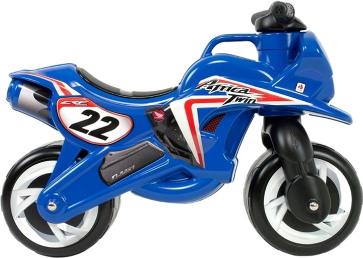 Мотоцикл-каталка Injusa Rider Motor Racer Honda Racer Синій (8410964195070) - зображення 2