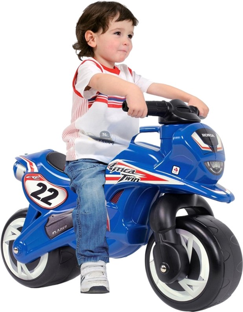 Jeździk Injusa Rider Motor Racer Honda Racer Niebieski (8410964195070) - obraz 5