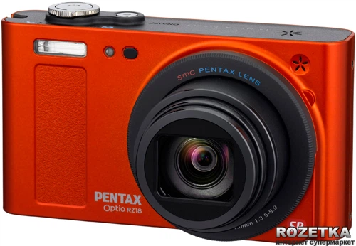 Фотоаппарат Pentax Optio RZ18 Orange купить на ROZETKA | Отличная