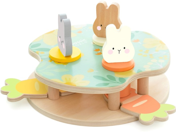 Розвиваюча іграшка Classic World Bunny Bounce Game Wooden (6927049022043) - зображення 6
