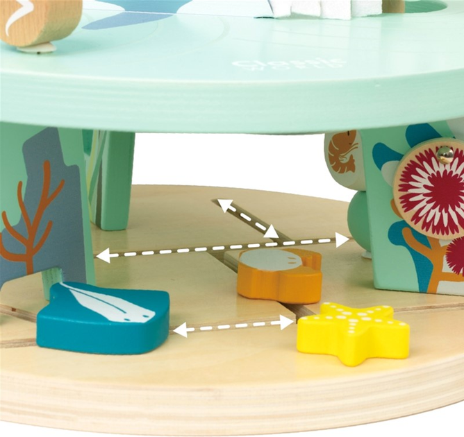 Розвиваючий лабіринт Classic World Marine Life Wooden (6927049022005) - зображення 9