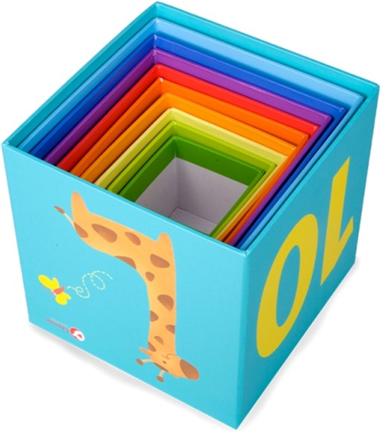 Kostki edukacyjne Classic World Magic Box Blocks Puzzle Tower 10 szt (6927049002106) - obraz 5