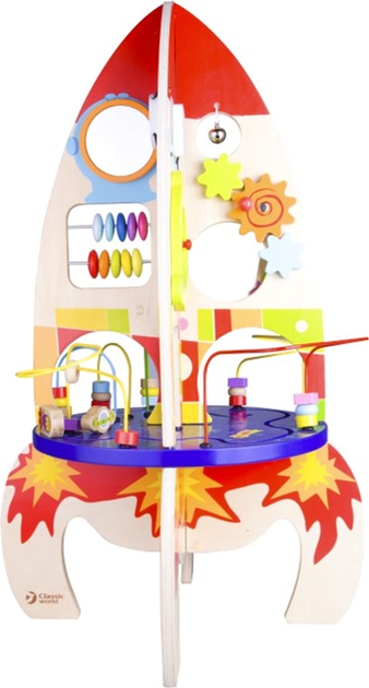 Розвиваюча іграшка Classic World Multi-Activity Rocket (6927049000195) - зображення 6