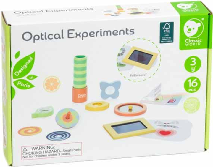 Розвиваючий набір Classic World Optical Experiments Senses Training (6927049022050) - зображення 1