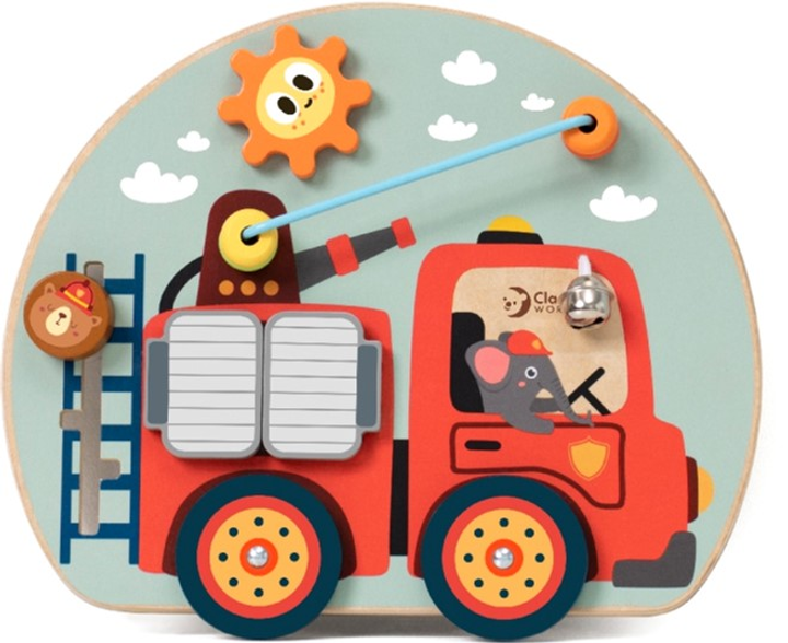 Розвиваюча іграшка Classic World Fire Engine Busy Board (6927049021688) - зображення 3