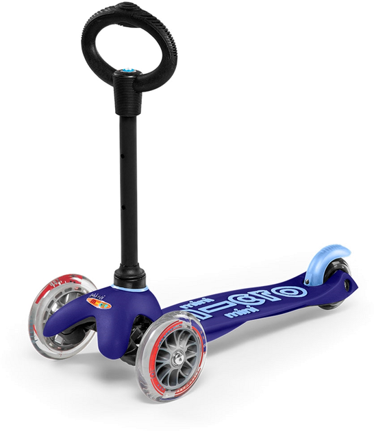Hulajnoga dziecięca Micro Mini 3 w 1 Deluxe Niebieska (7640108560087) - obraz 4