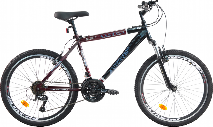 Акція на Велосипед Ardis Santana MTB ST 24" 16" Темно-бордовий (0712-160-2) від Rozetka