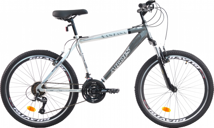 Акція на Велосипед Ardis Santana MTB ST 24" 16" Світло-сірий (0712-160-3) від Rozetka