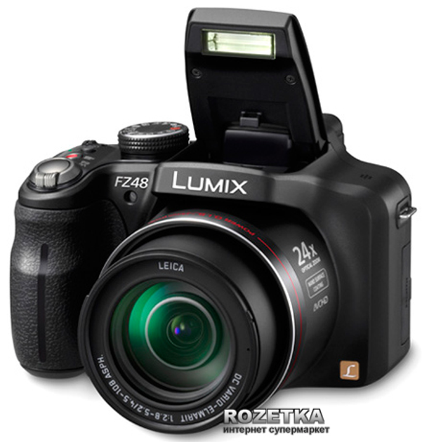Фотоаппарат Panasonic Lumix DMC-FZ48 Black купить на ROZETKA | Отличная ...