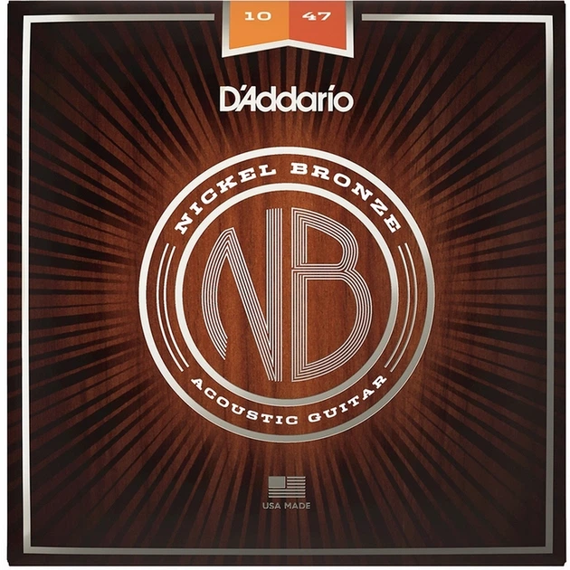 Струны DAddario NB1047 Nickel Bronze 10-47 Extra Light - Фото 1 Струны DAddario NB1047 Nickel Bronze 10-47 Extra Light - изображение 1