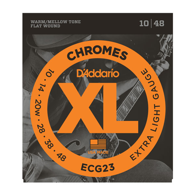 Струны DAddario ECG23 XL Chromes 10-48 Extra Light – фото, отзывы ...