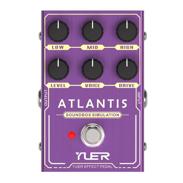 Эмулятор гитарного усилителя Yuer YF-31 Atlantis (Marshall JCM) - Фото 2 Эмулятор гитарного усилителя Yuer YF-31 Atlantis (Marshall JCM) - изображение 2