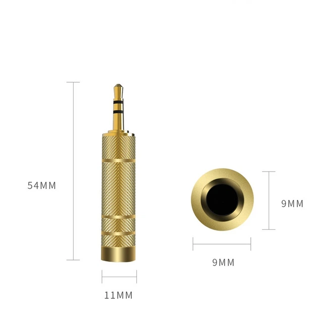 Переходник с jack 6.35mm на mini-jack 3.5mm Gstar P-412 - изображение 3