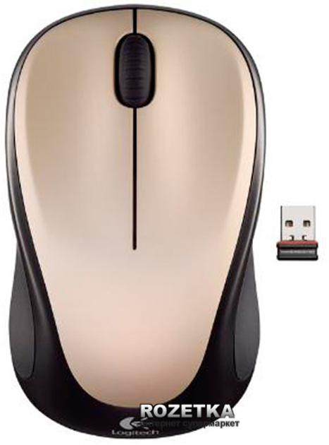 Мышь Logitech Wireless Mouse M235 Champagne (910-002422) – фото, отзывы ...