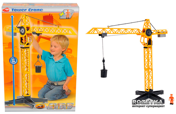 Игрушка Dickie Toys Башенный кран 52 см (3462418) – низкие цены, кредит ...