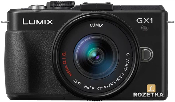 Фотоаппарат Panasonic Lumix DMC-GX1KEE-K G Vario 14-42mm Kit Black